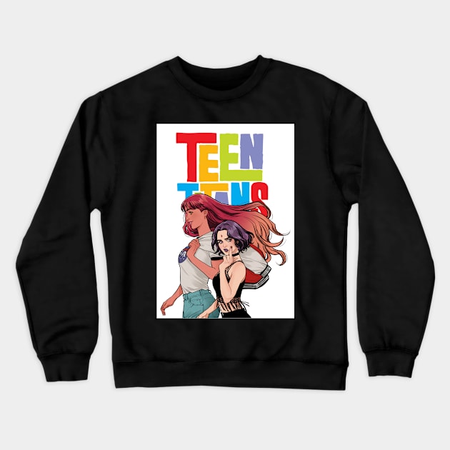 Teen Titans Crewneck Sweatshirt by RomyJones